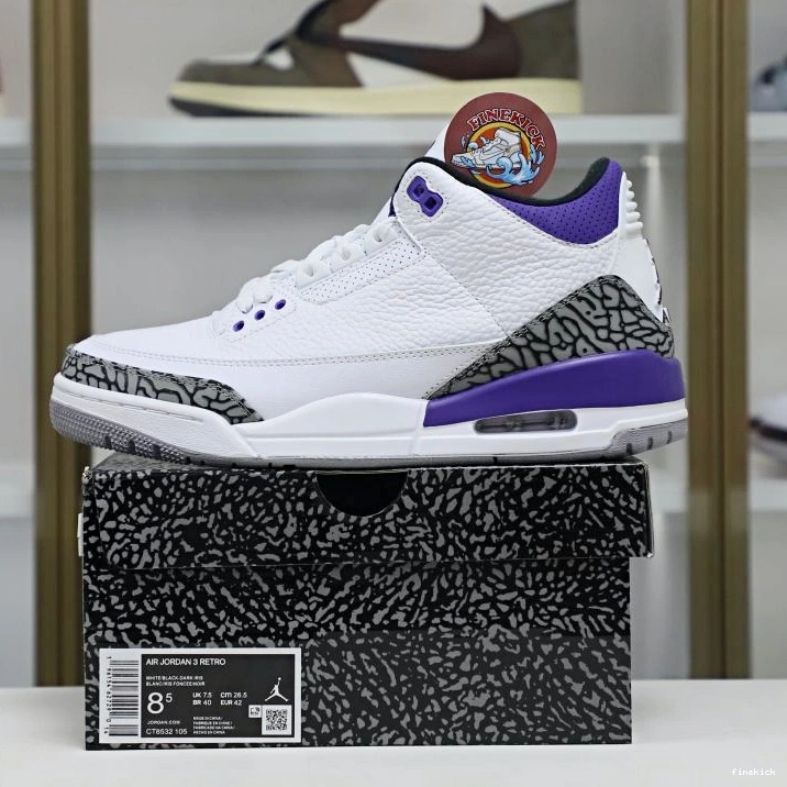 3 Jordan Air Jordan retro"darkiris" 0815